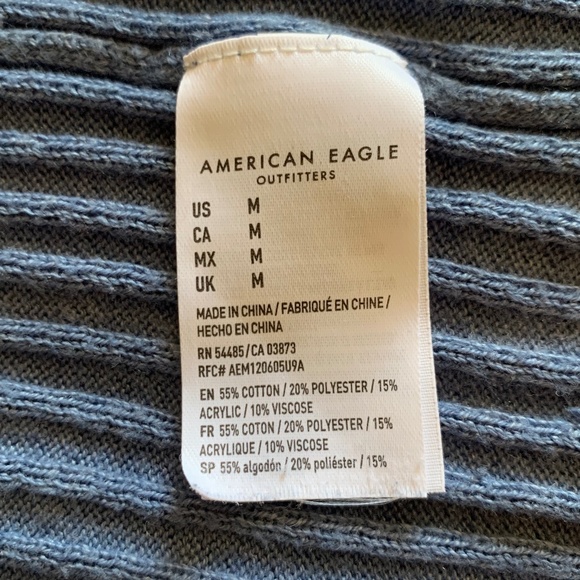 Blue Turtleneck Sweater - Picture 4 of 5